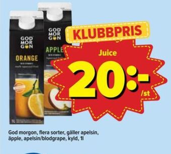 Östenssons God morgon juice erbjuda