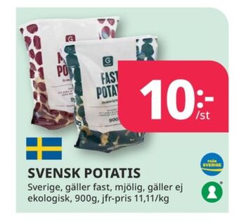 Tempo Garant potatis erbjuda