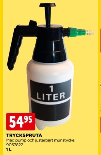 Jem&Fix Garden tryckspruta erbjuda