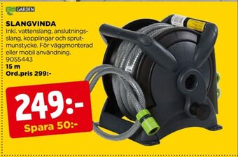Jem&Fix Garden slangupprullare erbjuda