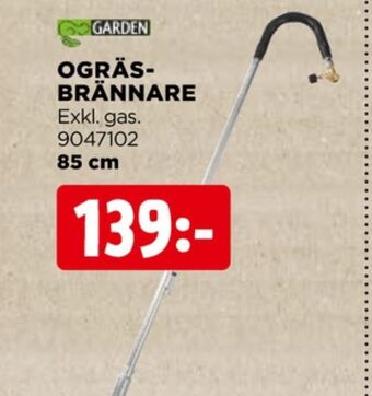 Jem&Fix Garden ogräsbrännare erbjuda