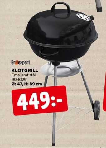 Jem&Fix Grillexpert klotgrill erbjuda