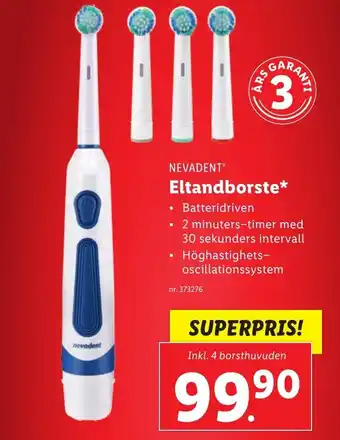 Eltandborste*