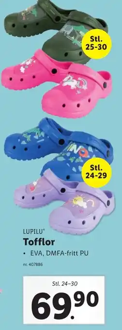 Lidl LUPILUⓇ Tofflor erbjuda