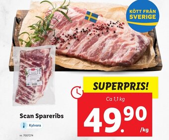 Lidl Scan Spareribs erbjuda