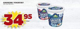 minmatbutik Grekisk yoghurt erbjuda