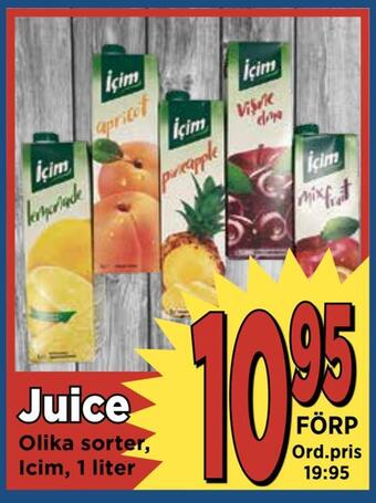 Supergrossen Juice erbjuda