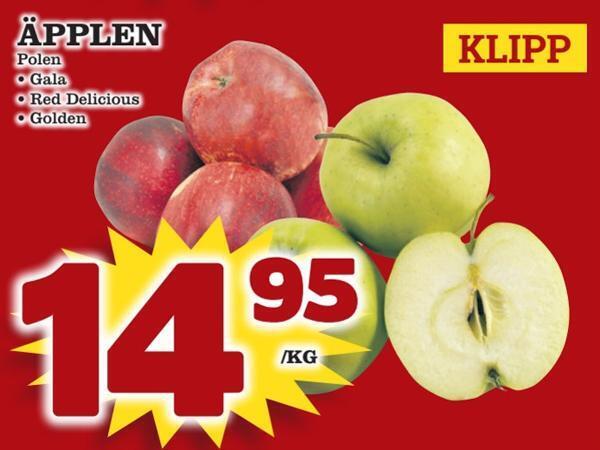 minmatbutik Äpplen erbjuda