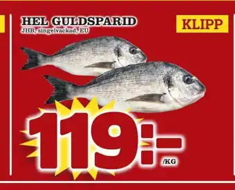 minmatbutik Hel guldsparid erbjuda