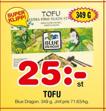 Nya Pulsen Tofu erbjuda