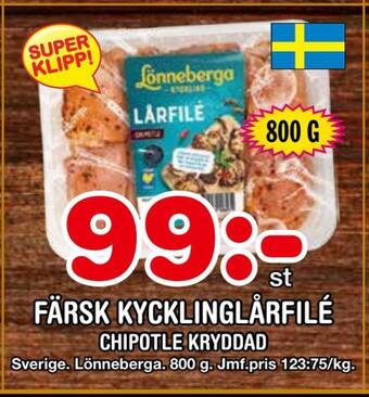 Nya Pulsen Färsk kycklinglårfilé erbjuda