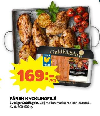 Stora Coop Färsk kycklingfilé erbjuda
