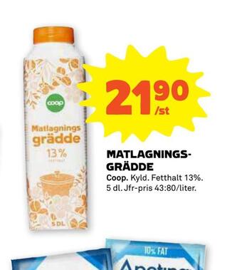 Stora Coop Matlagningsgrädde erbjuda