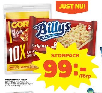 Stora Coop Piroger/pan pizza erbjuda