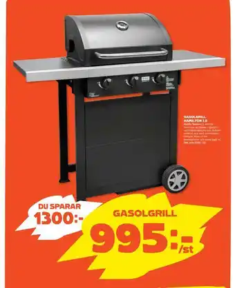 Stora Coop Gasolgrill hamilton 3,0 erbjuda