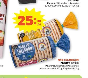 Stora Coop Mjukt bröd erbjuda
