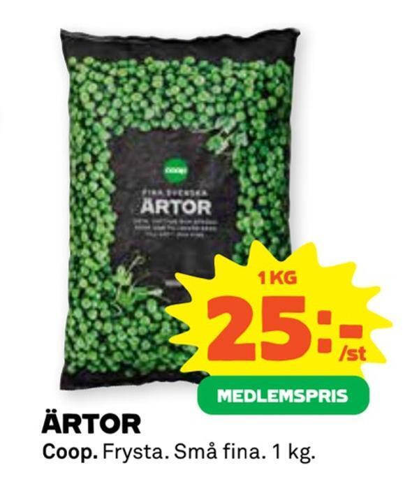 Stora Coop Ärtor erbjuda