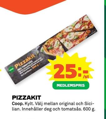 Stora Coop Pizzakit erbjuda