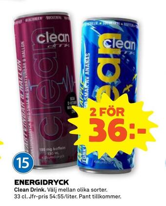Stora Coop Energidryck erbjuda