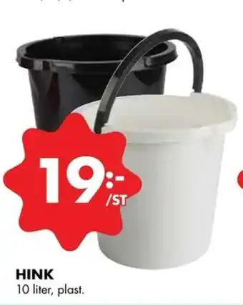 ÖoB Hink 10 liter erbjuda
