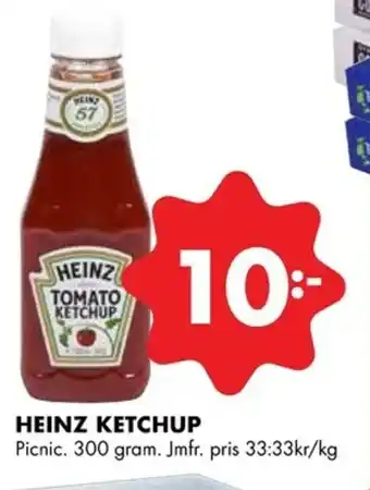 ÖoB Heinz Ketchup 300 gram erbjuda