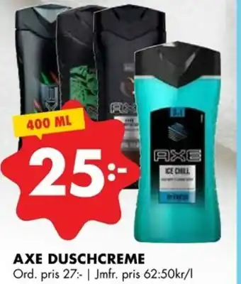 ÖoB Axe Duschcreme 400ml erbjuda