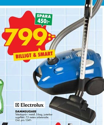 ÖoB Electrolux Dammsugare erbjuda