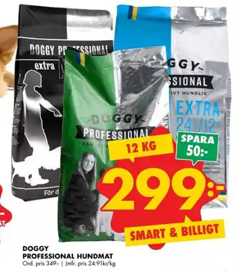 ÖoB Doggy Professional Hundmat 12kg. erbjuda