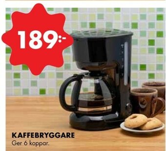 ÖoB Kaffebryggare erbjuda