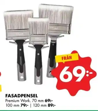 ÖoB Premium Work Fasadpensel 70mm erbjuda
