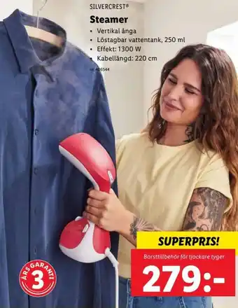 Lidl SILVERCRESTⓇ Steamer erbjuda