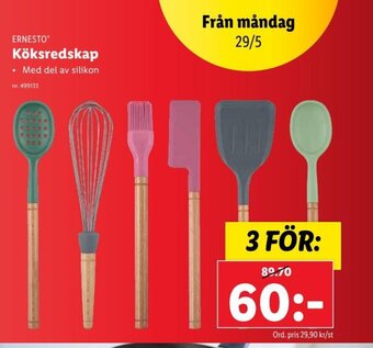 Lidl ERNESTO Köksredskap erbjuda
