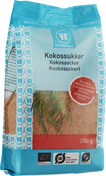 Urtekram kokos socker eko