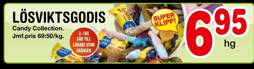 Nya Pulsen LÖSVIKTSGODIS erbjuda
