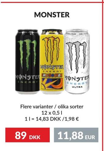 Nielsen Discount Monster erbjuda