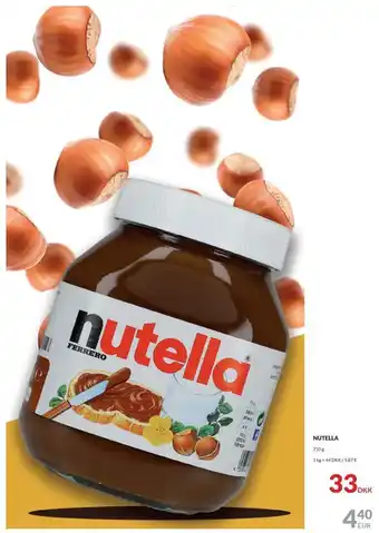 Nielsen Discount Nutella erbjuda