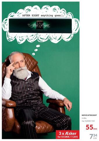 Nielsen Discount Nestlé after eight erbjuda
