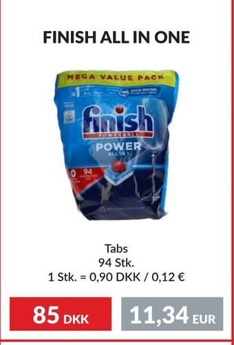 Nielsen Discount Finish all in one erbjuda
