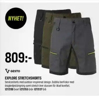 Swedol Gesto arbetsshorts erbjuda
