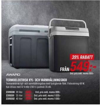 Award kylbox