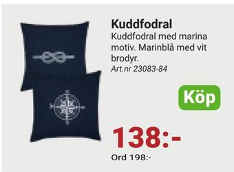Erlandsons Brygga Kuddfodral erbjuda