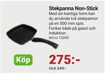 Erlandsons Brygga Stekpanna non-stick erbjuda