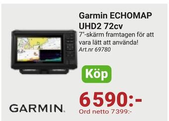 Erlandsons Brygga Garmin echomap uhd2 72cv erbjuda