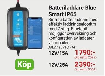 Erlandsons Brygga Batteriladdare blue smart ip65 erbjuda