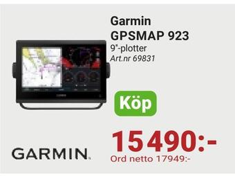 Erlandsons Brygga Garmin gpsmap 923 erbjuda