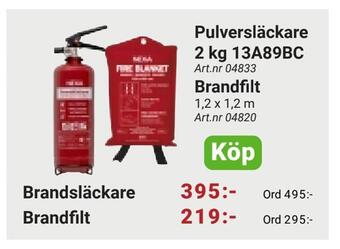 Erlandsons Brygga Brandfilt erbjuda