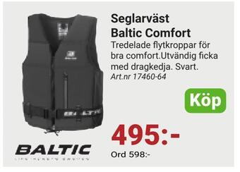 Erlandsons Brygga Seglarväst baltic comfort erbjuda