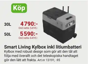 Erlandsons Brygga Smart living kylbox inkl litiumbatteri erbjuda