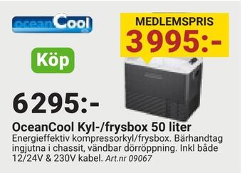 Erlandsons Brygga Oceancool kyl-/frysbox 50 liter erbjuda