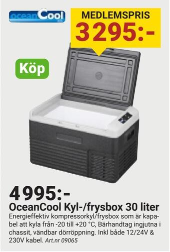 Erlandsons Brygga Oceancool kyl-/frysbox 30 liter erbjuda